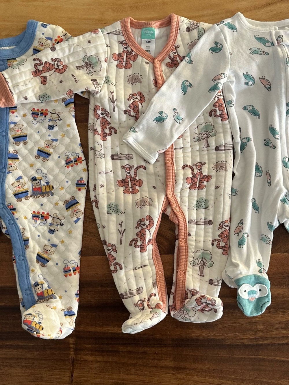 Baby Boys Blue Striped Overalls Matching Set - Picture 6 of 7